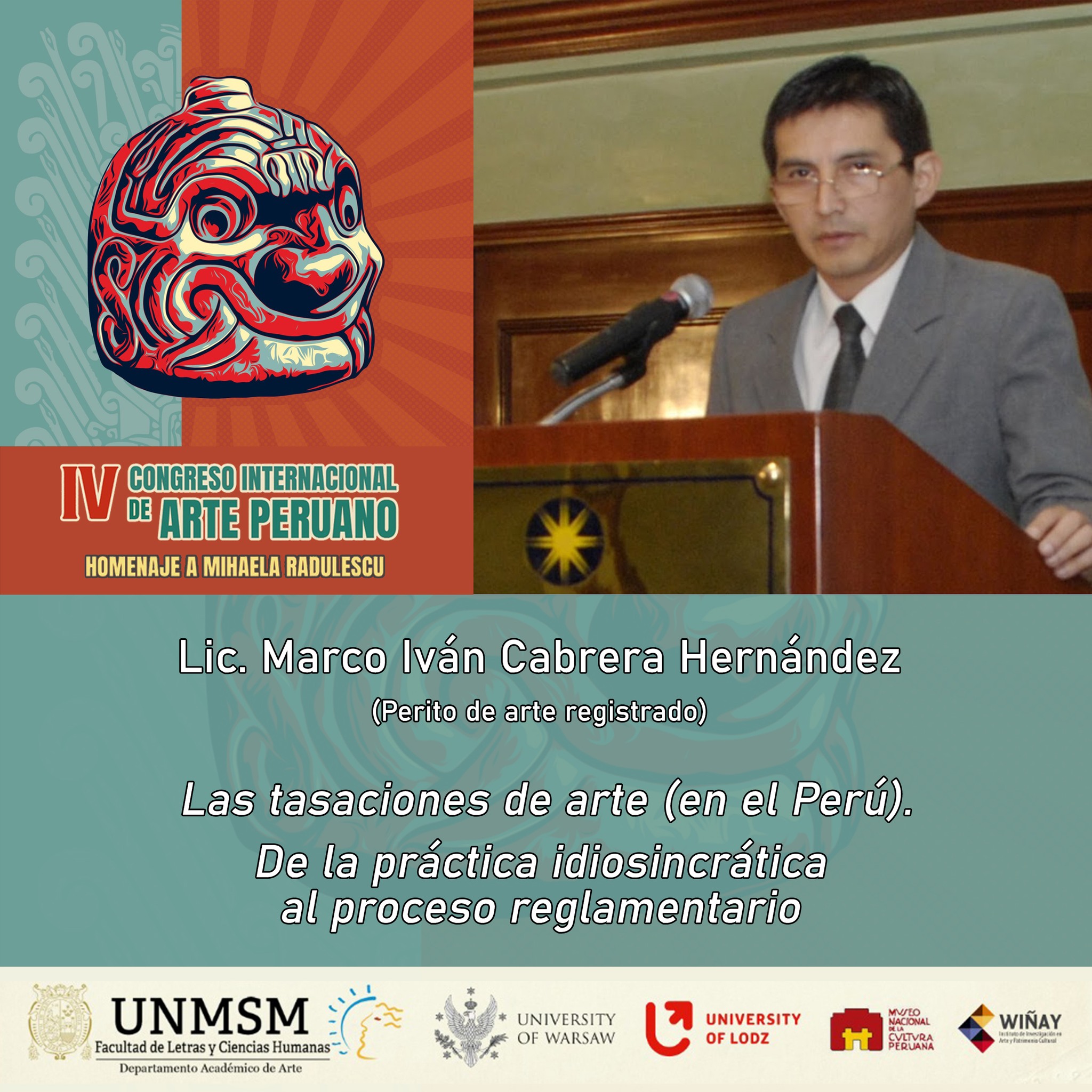 Flyer Ponencia Marco Cabrera